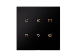 Nature scene switch （3 scene +3 gang switch) LS220-GM6