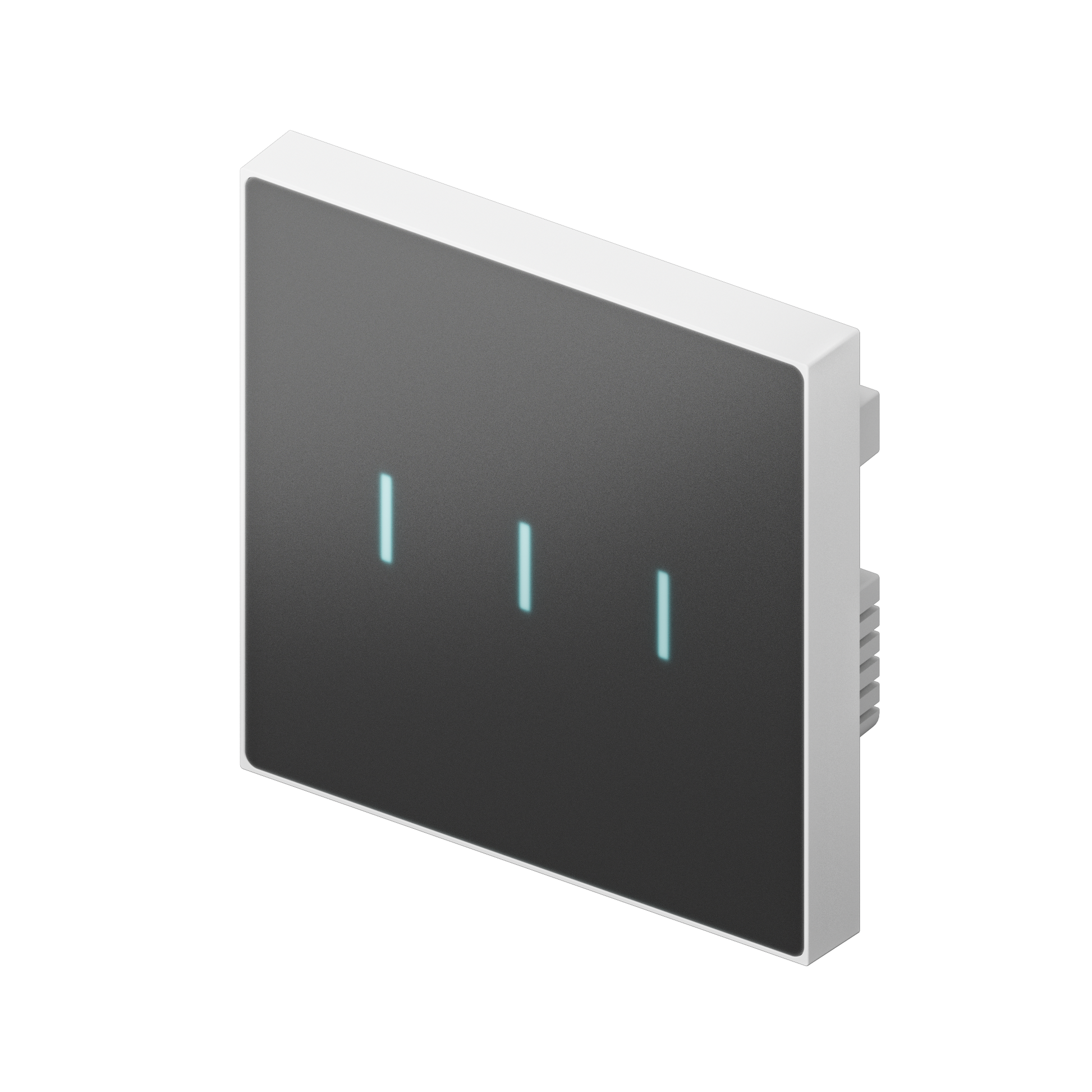 Nature Switch (MATTE) (Black AG Glass - White 3 way) LS220-WM3 My Store