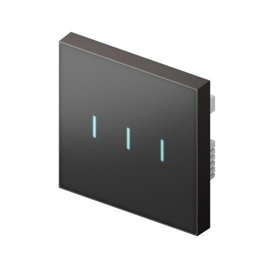 Nature Switch (MATTE) (Black AG Glass - Gray 3 way) LS220-GM3 My Store